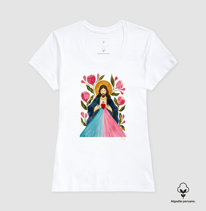 Jesus misericordioso, aquarela - Premium