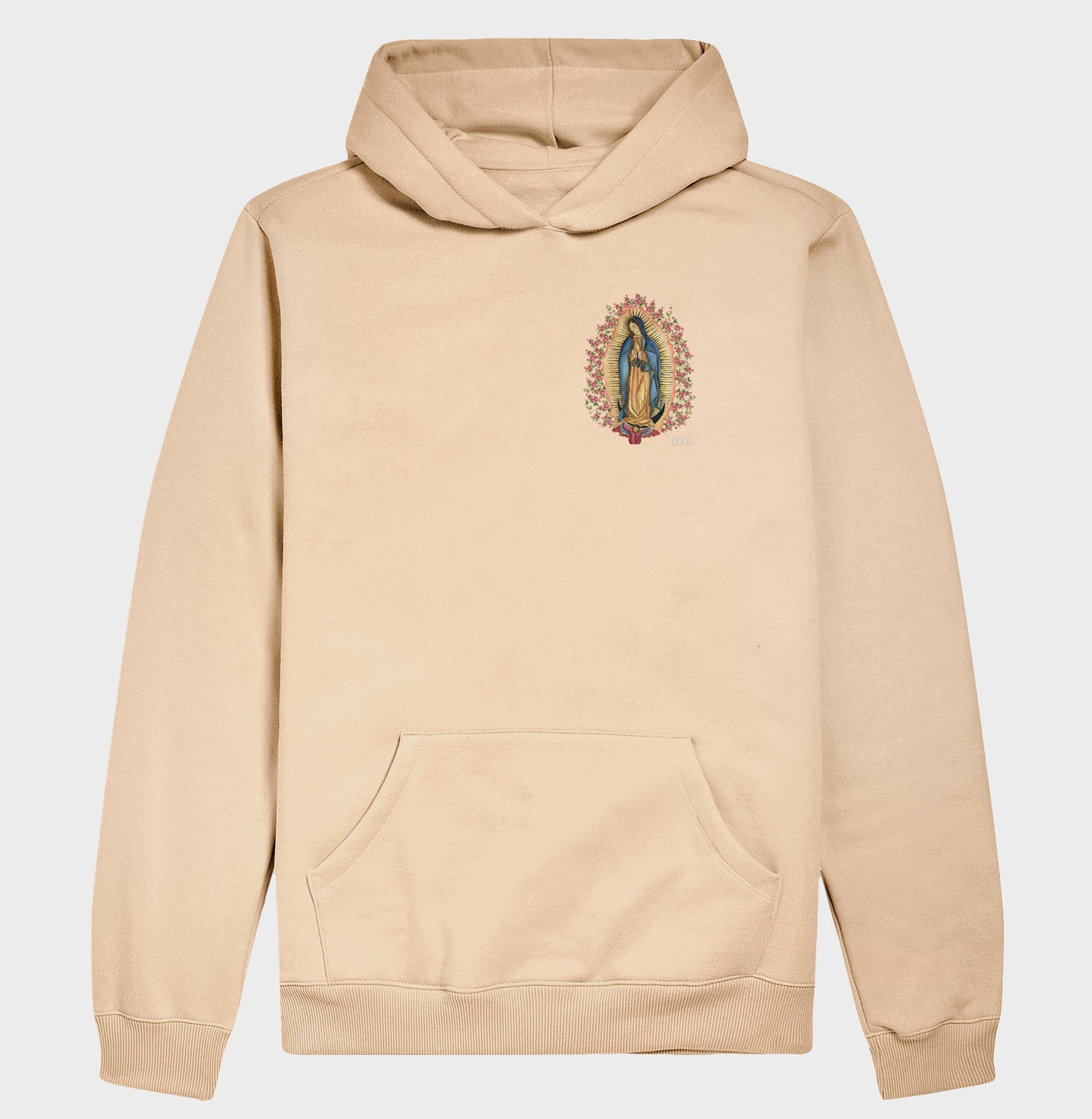 Hoodie Moletom - Guadalupe aquarela, bolso
