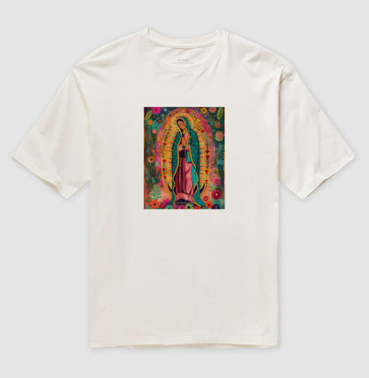 Oversized - Guadalupe em flores