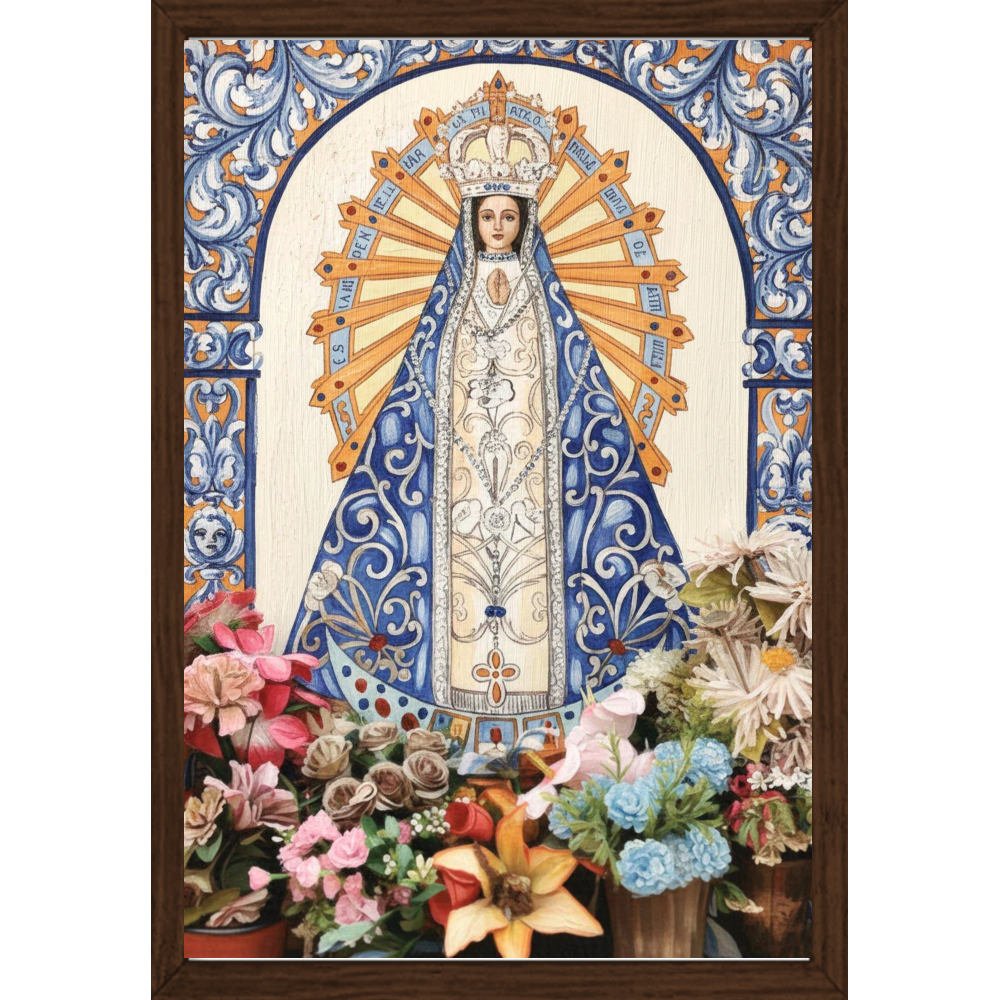 Quadro Caixa - Argentina | Nossa Senhora de Luján