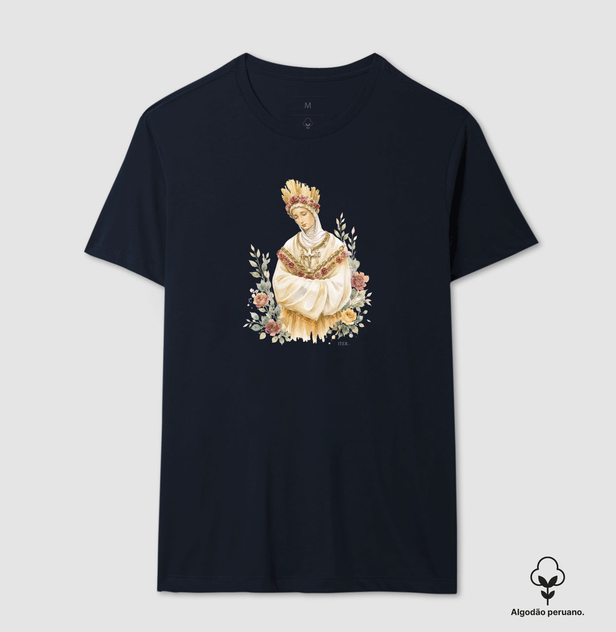 Nossa Senhora de La Salette, aquarela - Premium