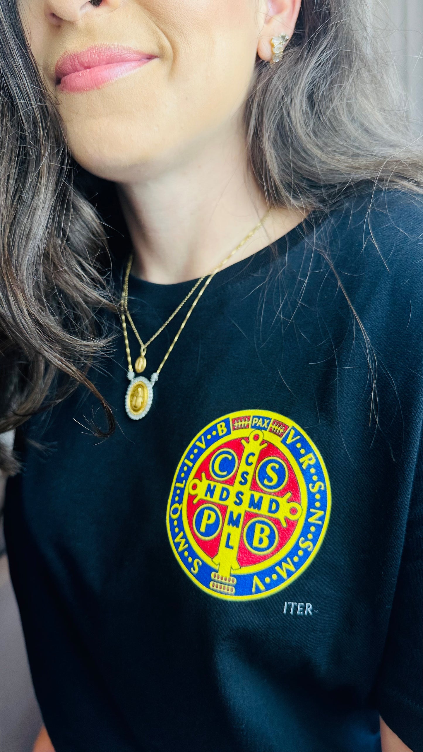 Medalha de São Bento - Colorida