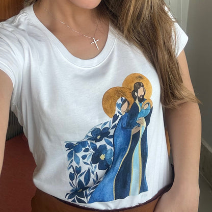 Sagrada Família - Aquarela blue