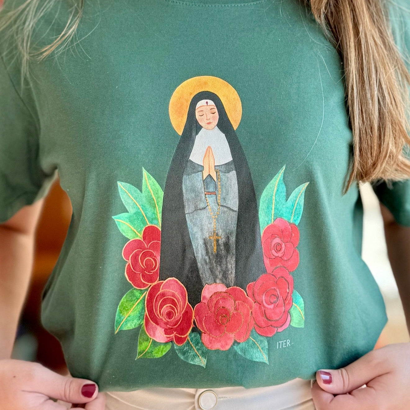 Santa Rita, aquarela