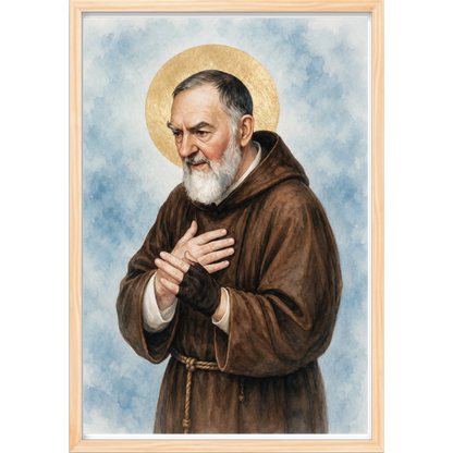 Quadro Caixa - São Padre Pio