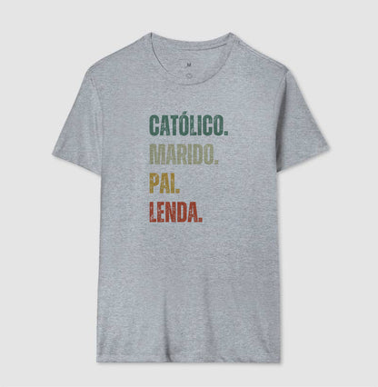 Católico. Marido. Pai. Lenda.