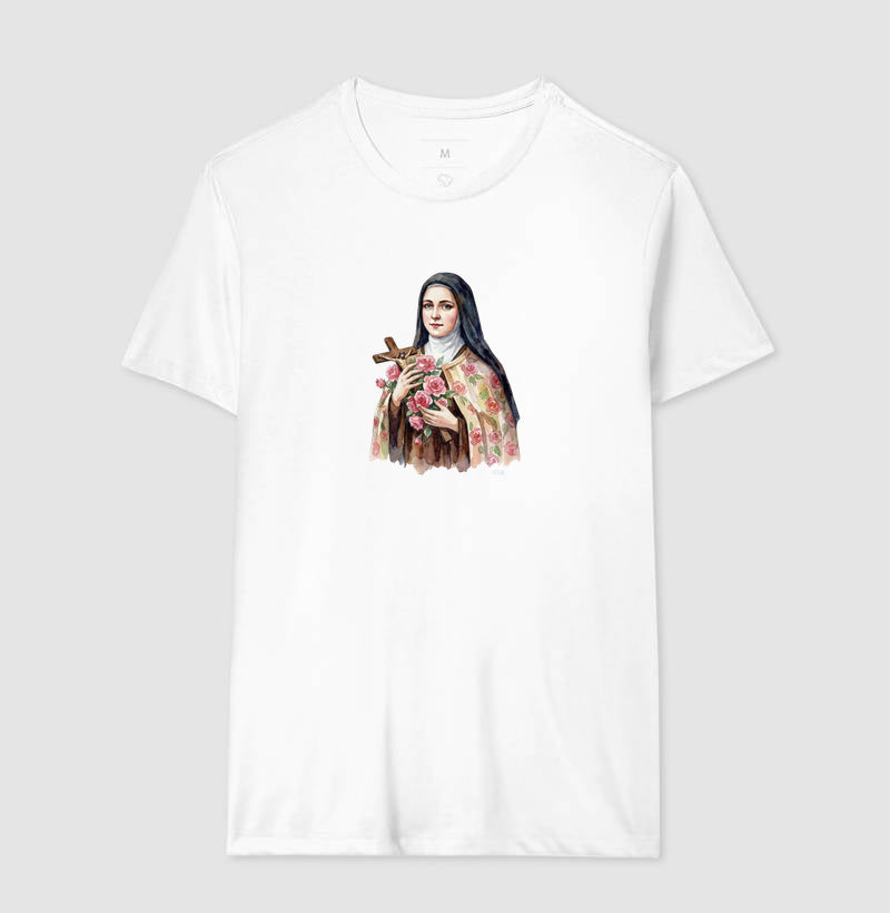 Santa Teresinha - aquarela