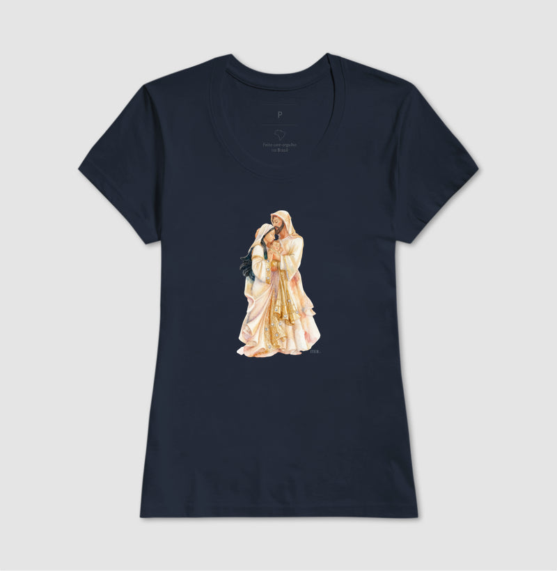 Sagrada Família em pé - Aquarela