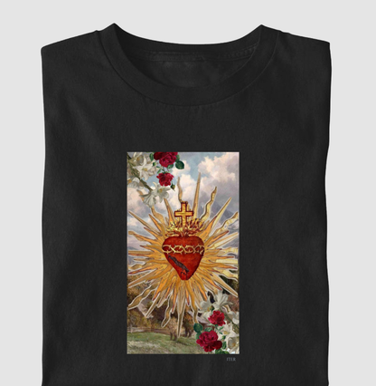 Sagrado coração em flor