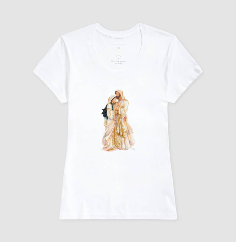 Sagrada Família em pé - Aquarela