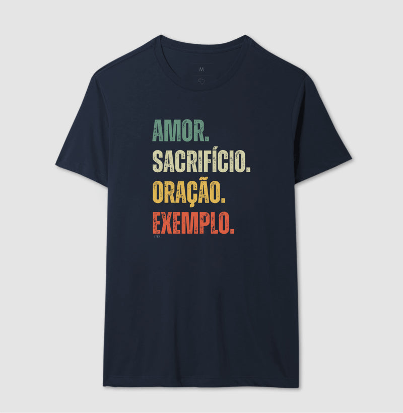 Pai é: amor, sacrifício, oração e exemplo