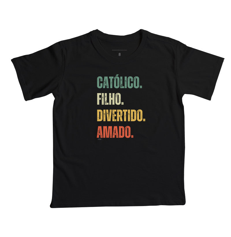 Infantil - Católico. Filho. Divertido. Amado.