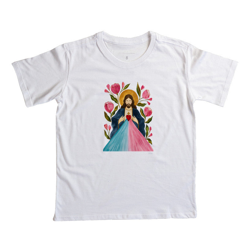 Infantil - Jesus misericordioso, aquarela