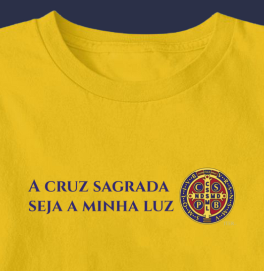 A cruz sagrada seja a minha luz - São Bento