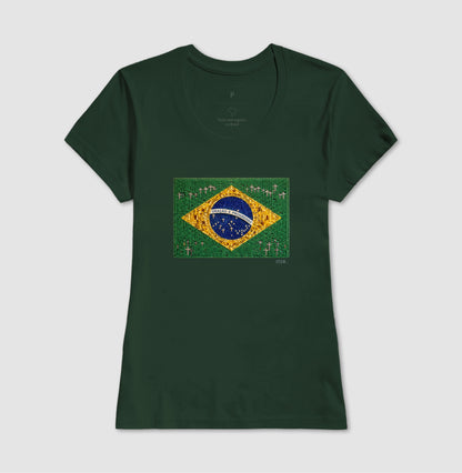 Oração e progresso - Bandeira de terço
