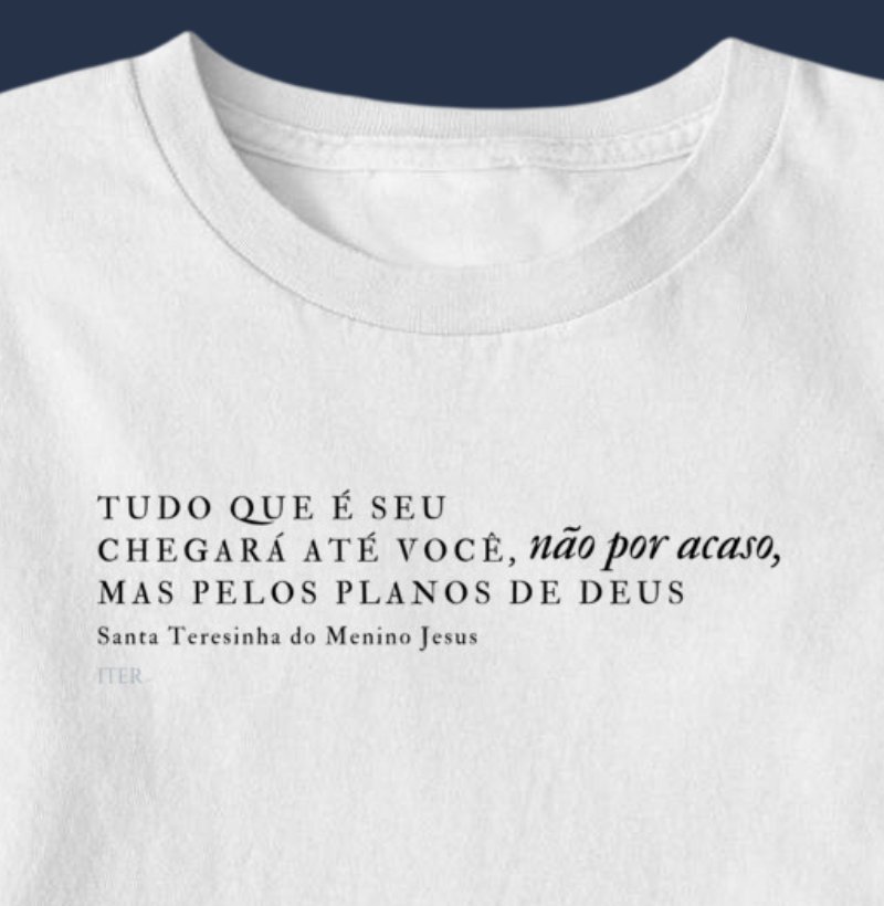 Não por acaso!