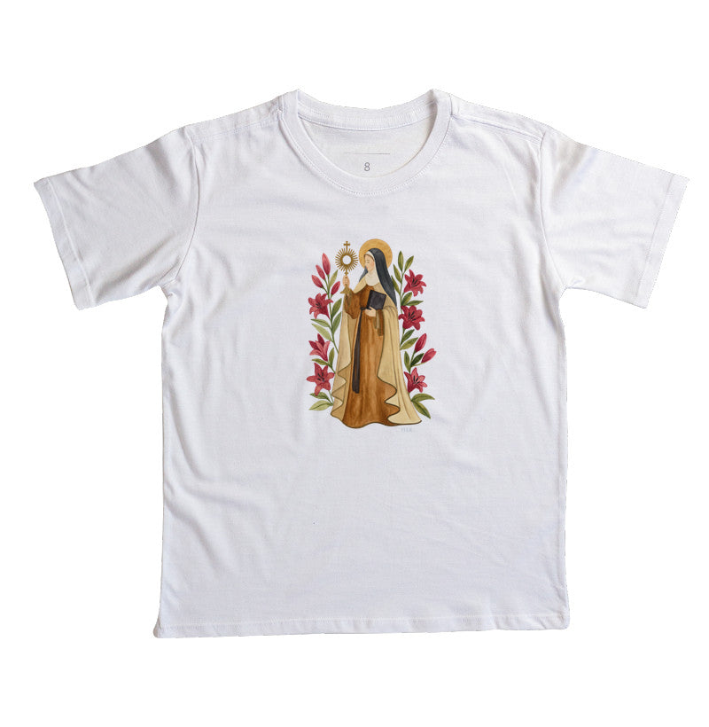 Infantil - Santa Clara, aquarela