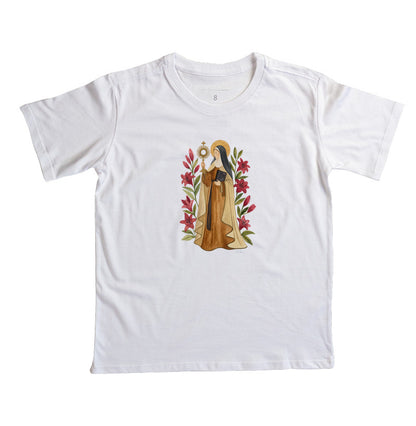 Infantil - Santa Clara, aquarela