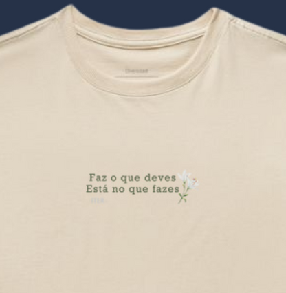 Oversized - Faz o que deves, está no que fazes