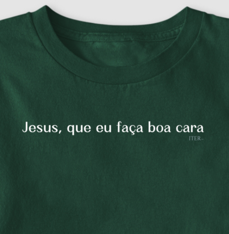 Que eu faça boa cara!