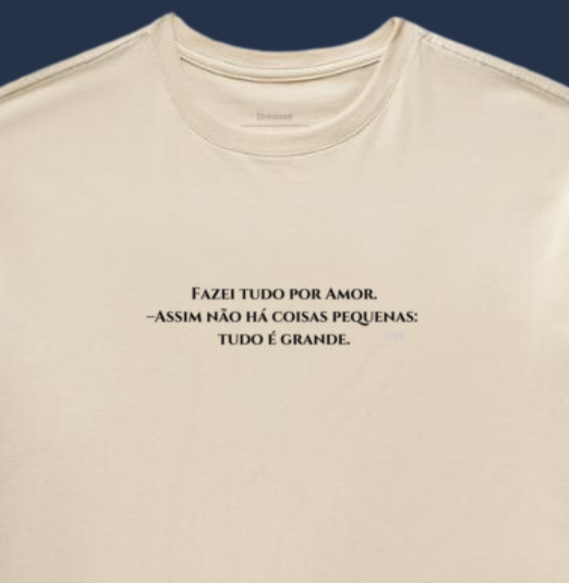 Oversized - Fazei tudo por amor!