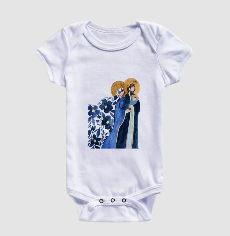 Body - Sagrada Família - Aquarela blue