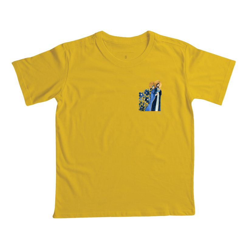 Infantil - Sagrada Família - Aquarela azul bolso