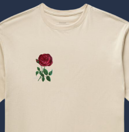 Oversized - Rosa de Santa Terezinha