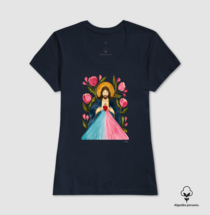 Jesus misericordioso, aquarela - Premium