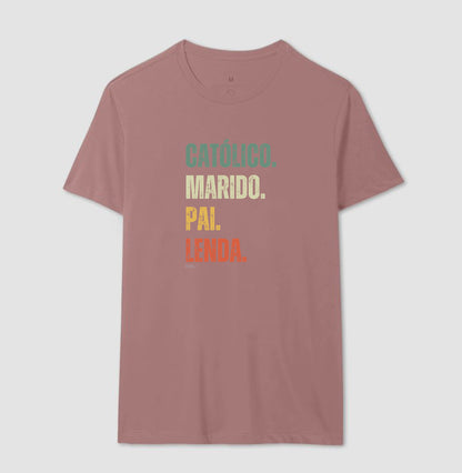 Católico. Marido. Pai. Lenda.