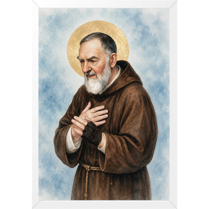 Quadro Caixa - São Padre Pio