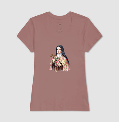 Santa Teresinha - aquarela