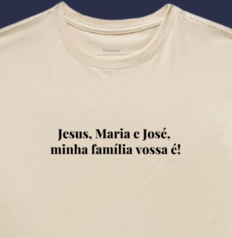 Oversized - Jesus, Maria e José...