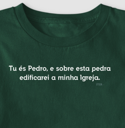 Sobre esta pedra edificarei a minha Igreja - São Pedro
