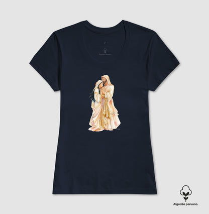 Sagrada Família em pé - Aquarela - Premium