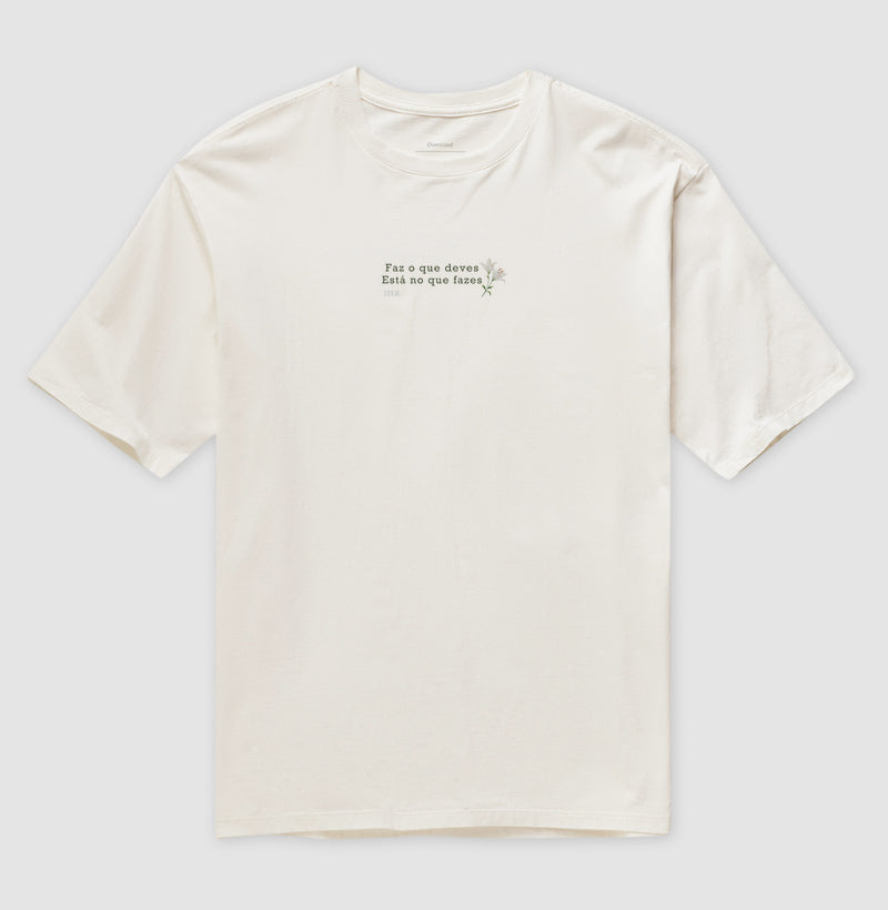 Oversized - Faz o que deves, está no que fazes