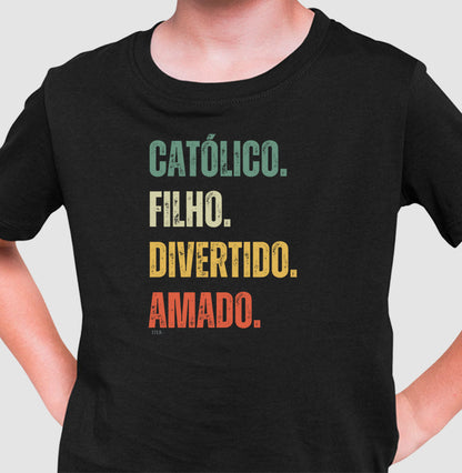 Infantil - Católico. Filho. Divertido. Amado.
