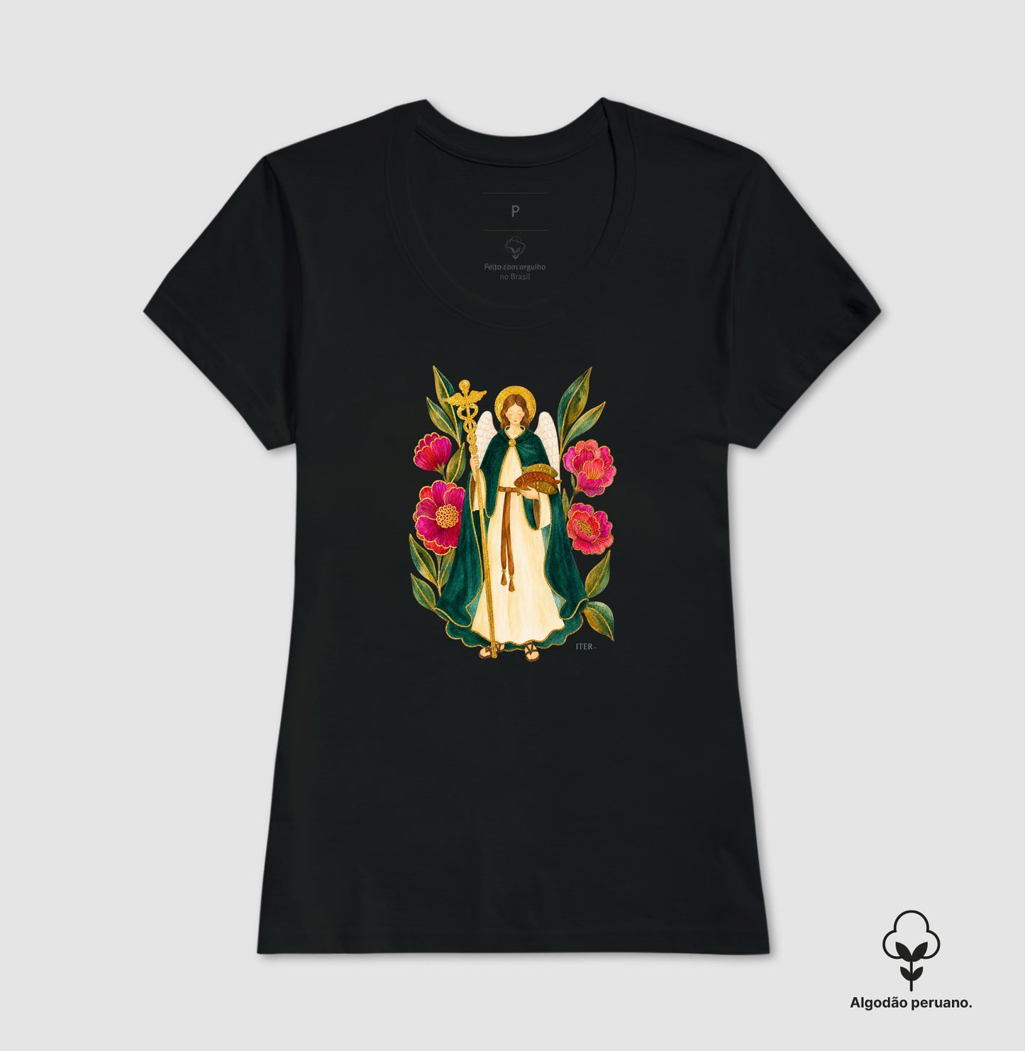 São Rafael, aquarela - Premium