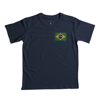 Infantil - Oração e progresso - Bandeira de terço, bolso