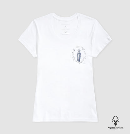 Mary & flowers - Premium