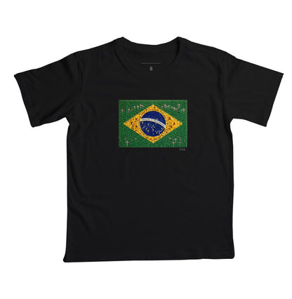 Infantil - Oração e progresso - Bandeira de terço