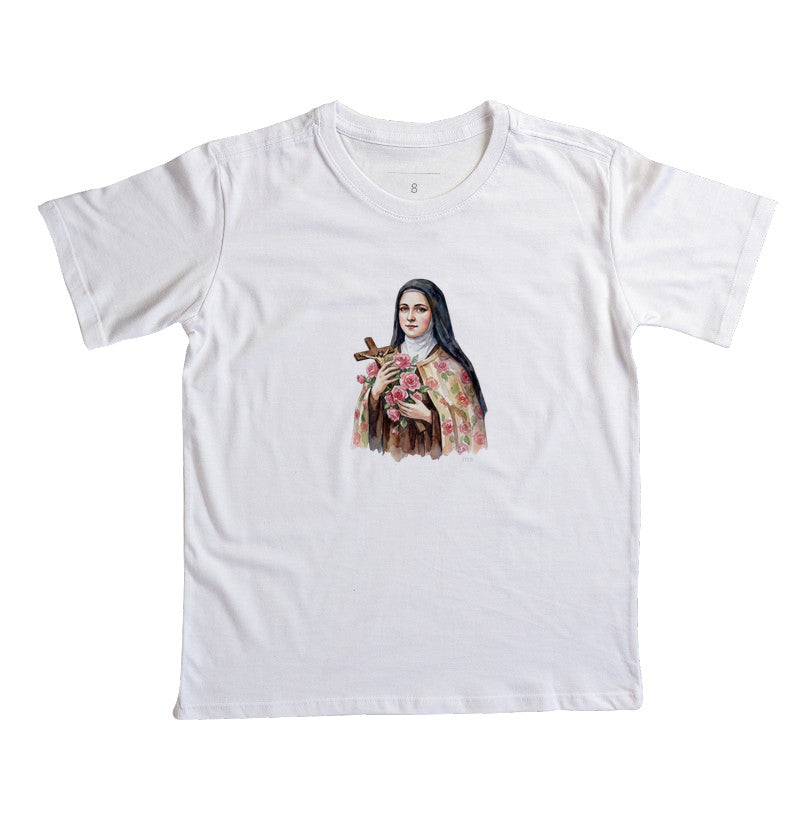 Infantil - Santa Teresinha - aquarela