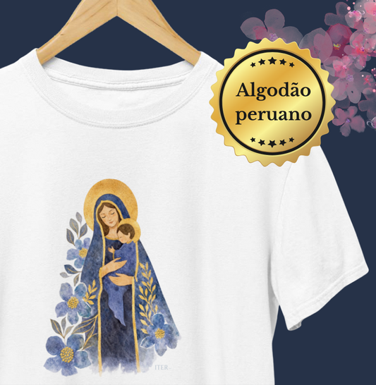 Mãe do céu, aquarela - Premium