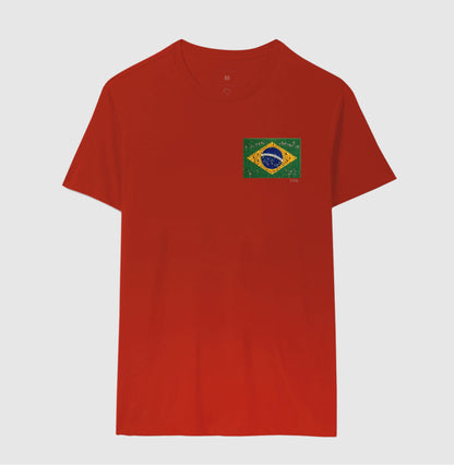 Oração e progresso - Bandeira de terço, bolso