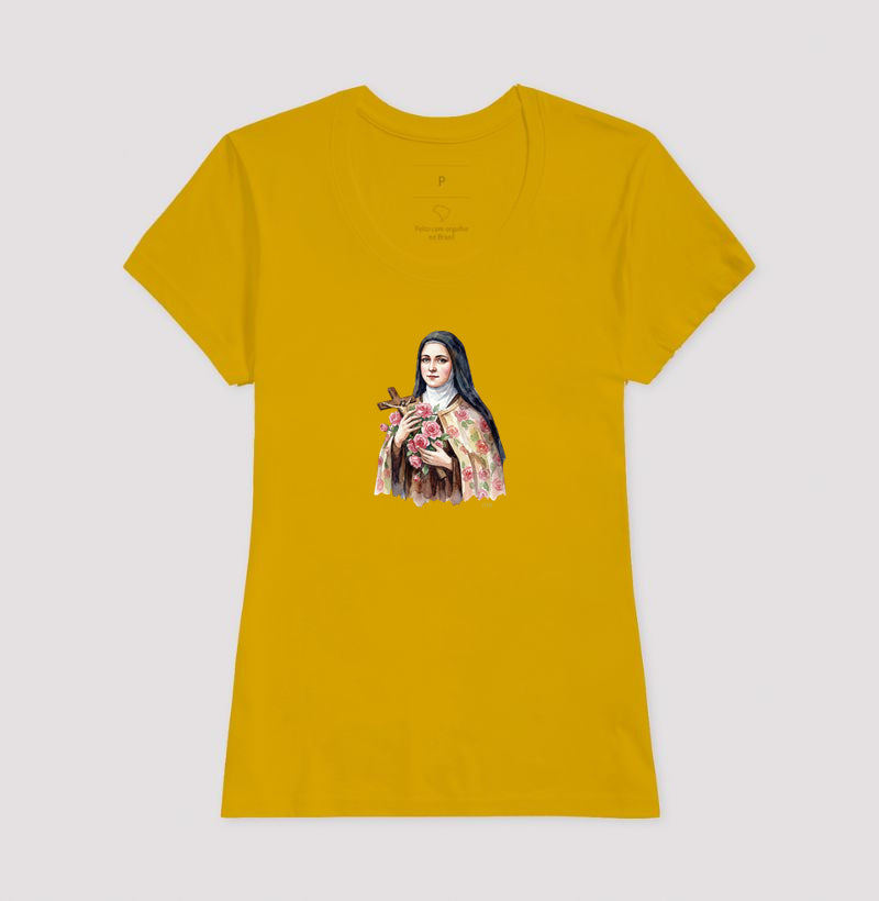 Santa Teresinha - aquarela