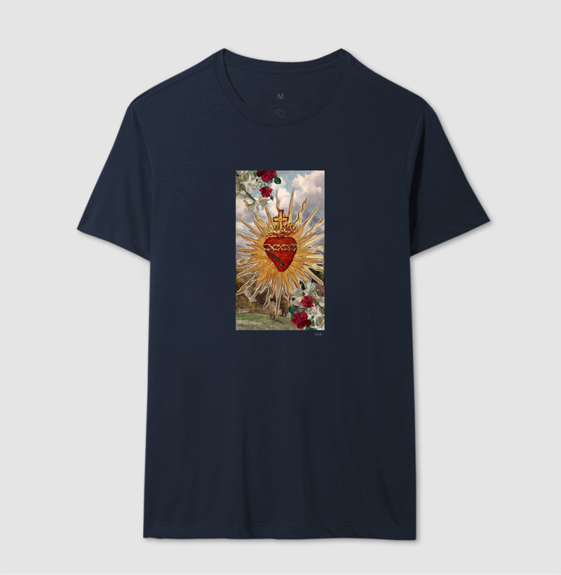 Sagrado coração em flor