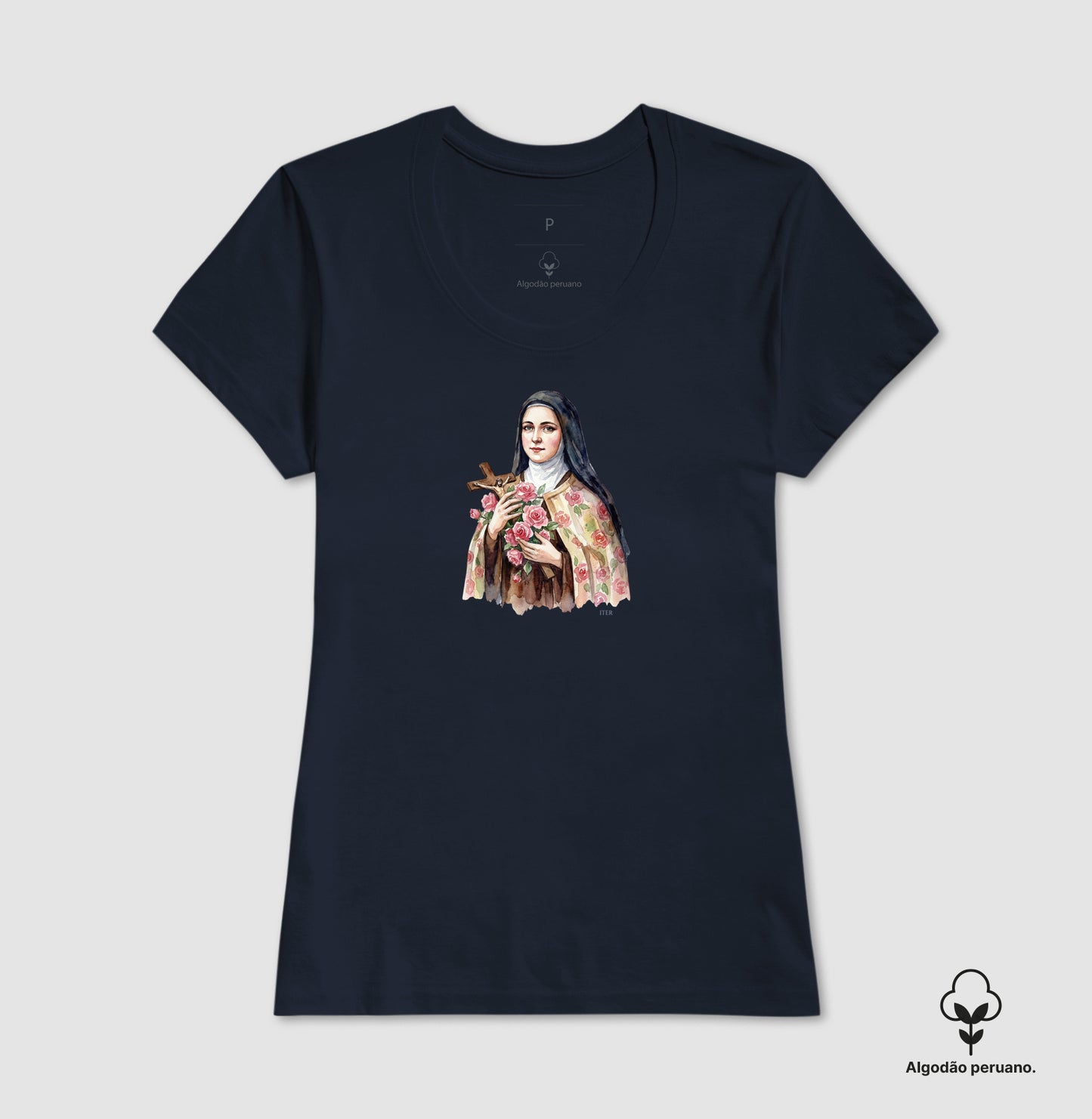 Santa Teresinha - aquarela - Premium