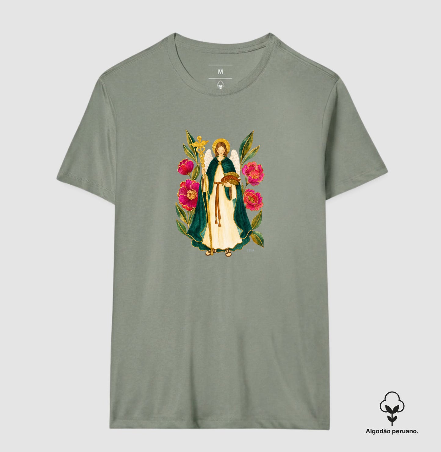 São Rafael, aquarela - Premium