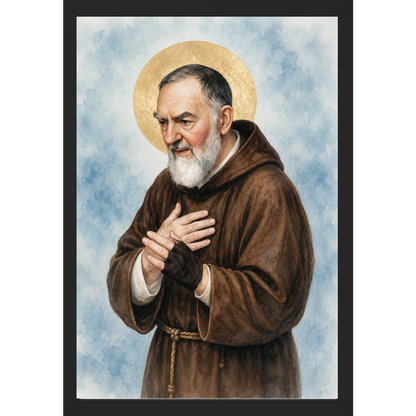 Quadro Caixa - São Padre Pio