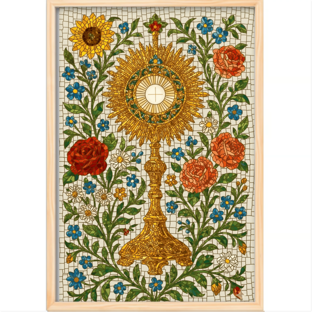 Tapete - Quadro caixa com vidro acrílico